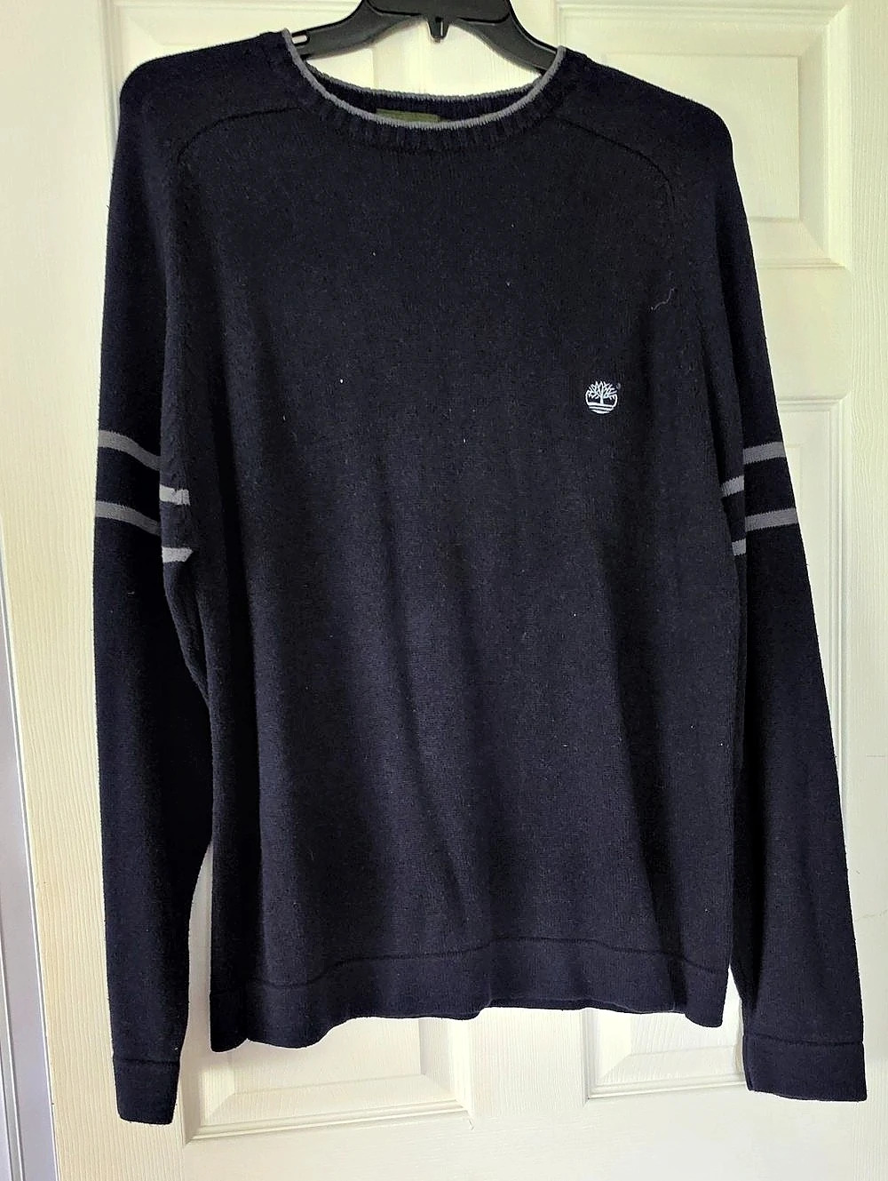Timberland Long Sleeve Striped Shirt Black XL